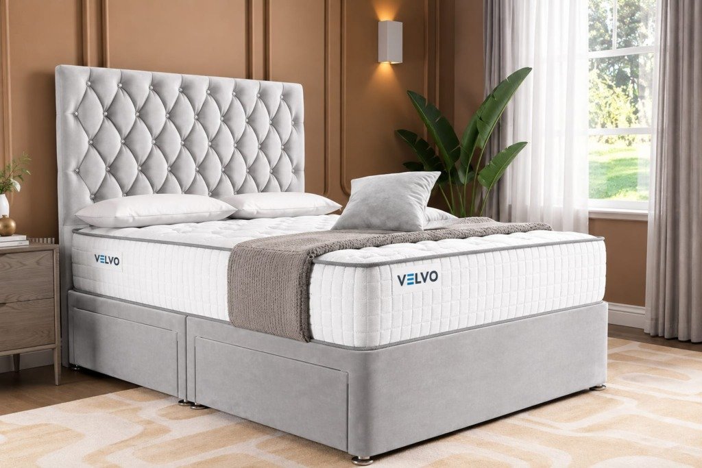 London Chesterfield Divan Bed