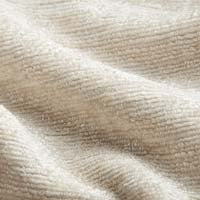 Cream Chenille fabric swatch